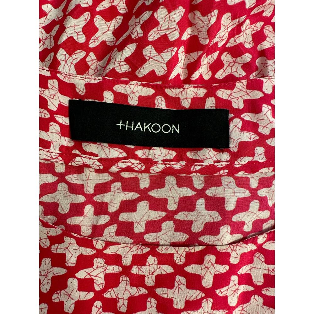 Thakoon 100% Silk Pink Print Dress - Picture 9 of 11